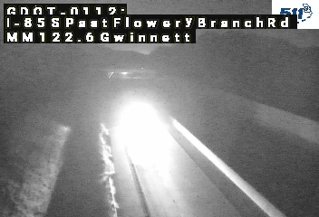 GDOT-0112: I-85 S past FloweryBranchRd MM 122.5 (Gwinnett)