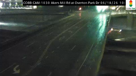 COBB-1030: Akers Mill Rd at Overton Park Dr
