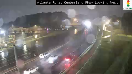 COBB-1075: Atlanta Rd at Cumberland Pkwy Looking West